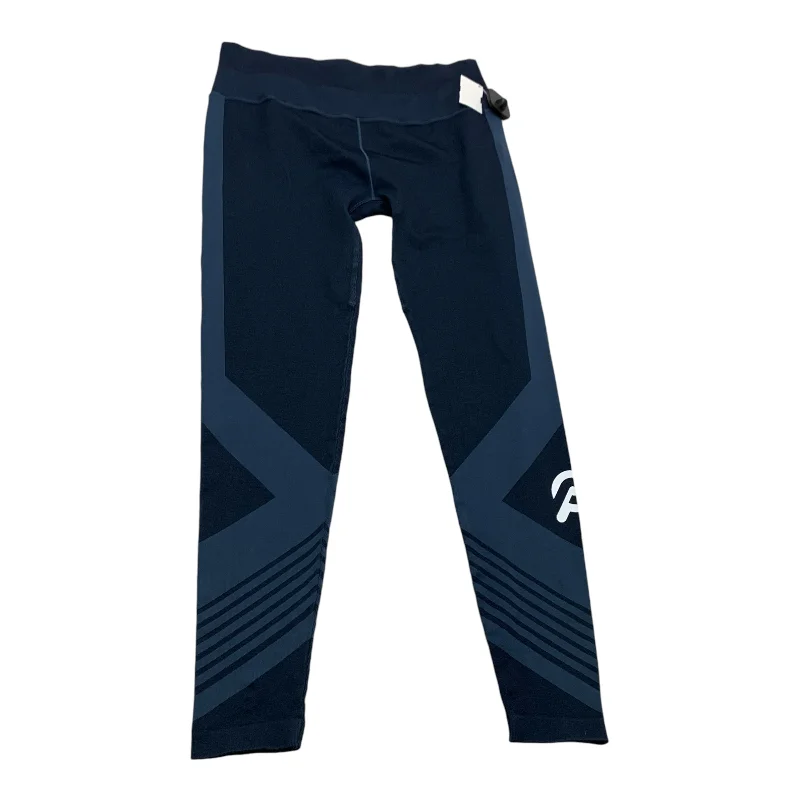 Dress Shoes Athletic Leggings By Peloton In Navy, Size: Xl