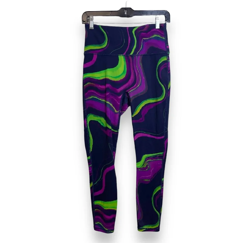 Easy Fashion Athletic Leggings By Fabletics In Multi-colored, Size: M