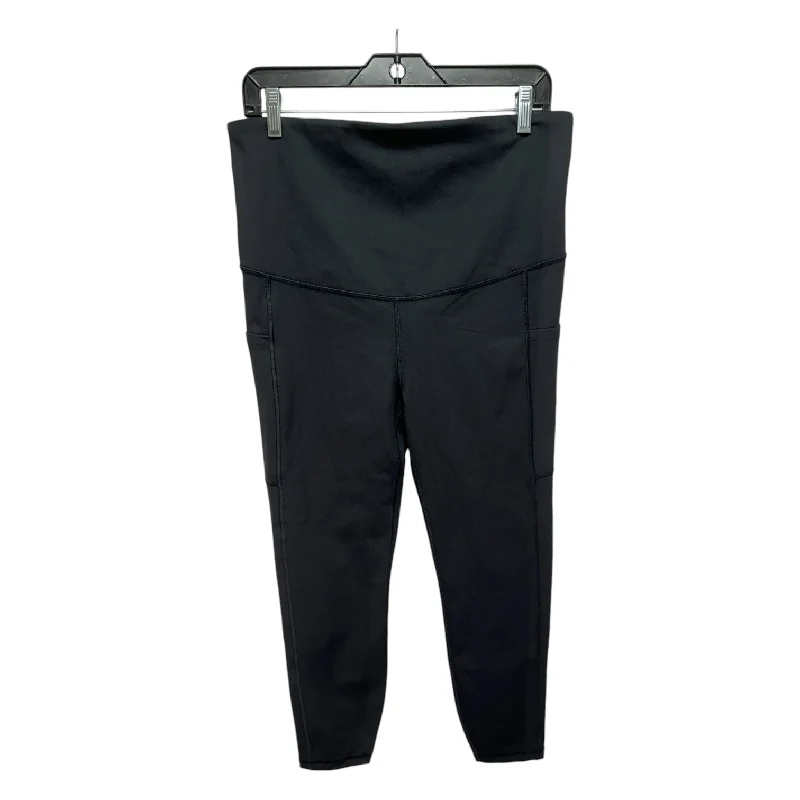 Sweater Vest Athletic Leggings By Gapfit In Black, Size: M