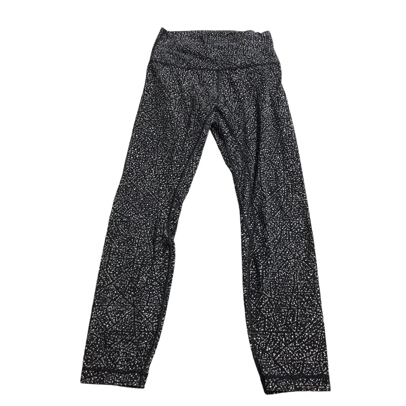 Designer Pants Athletic Leggings By Lululemon In Black, Size: 4
