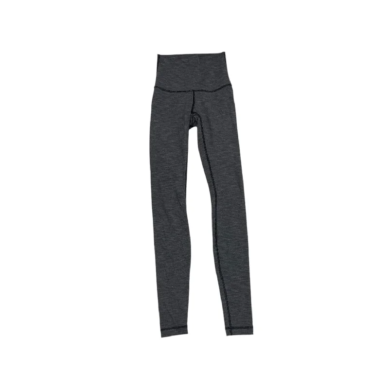 Comfy Sweaters Athletic Leggings By Lululemon In Grey, Size: 2