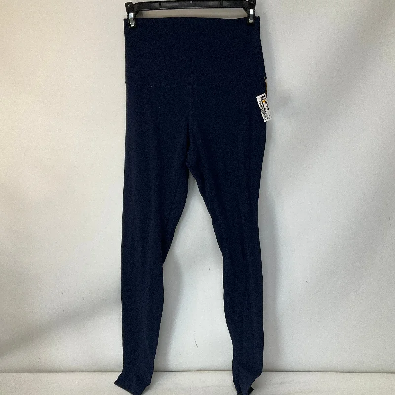 Everyday Wear Athletic Leggings By Lululemon In Navy, Size: 6