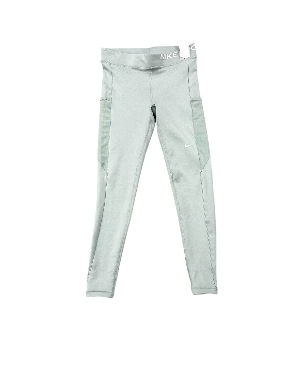 Streetwear Look Athletic Leggings By Nike Apparel In Green, Size: M