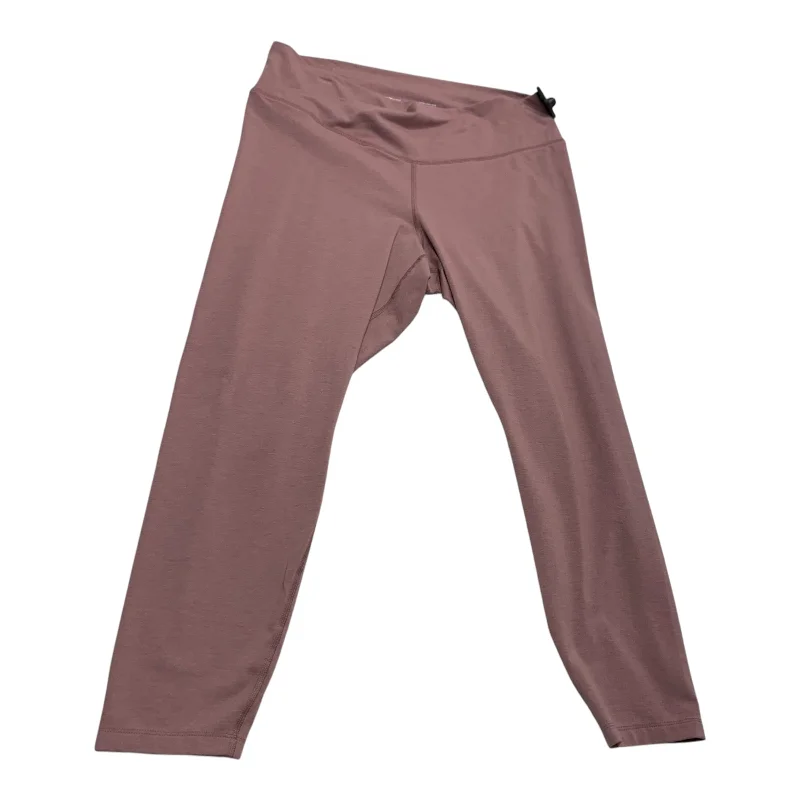 Casual Wear Athletic Leggings By Old Navy In Pink, Size: Xl