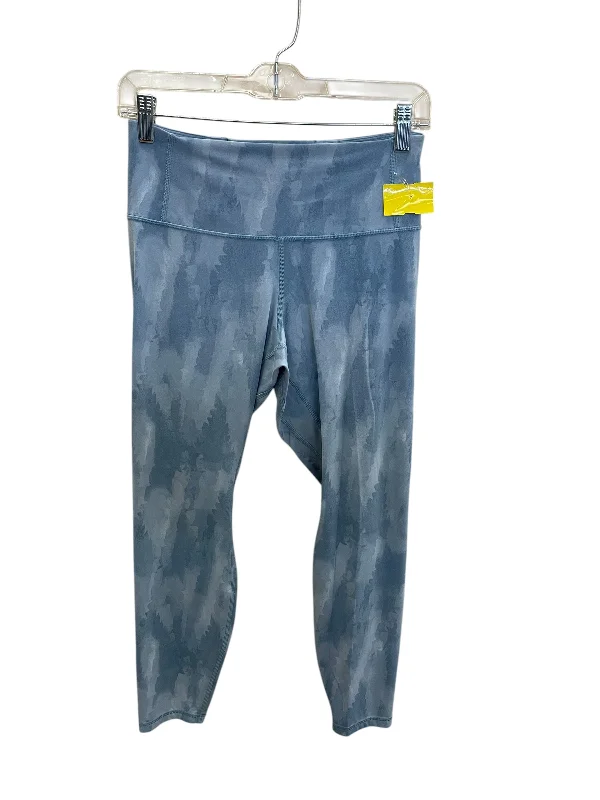 Utility Vests Athletic Leggings By Patagonia In Blue, Size: M