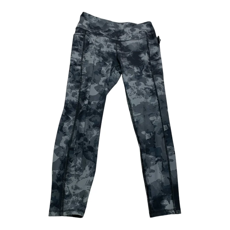 Functional Fashion Athletic Leggings By Rbx In Camoflauge, Size: L
