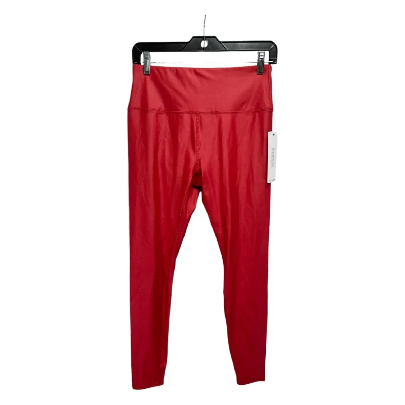 High-end Jackets Athletic Leggings By Rbx In Red, Size: M