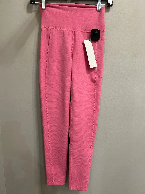 Sporty Wardrobe Athletic Leggings By Sweaty Betty In Pink, Size: 0