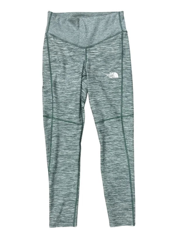Premium Comfort Athletic Leggings By The North Face In Green, Size: M