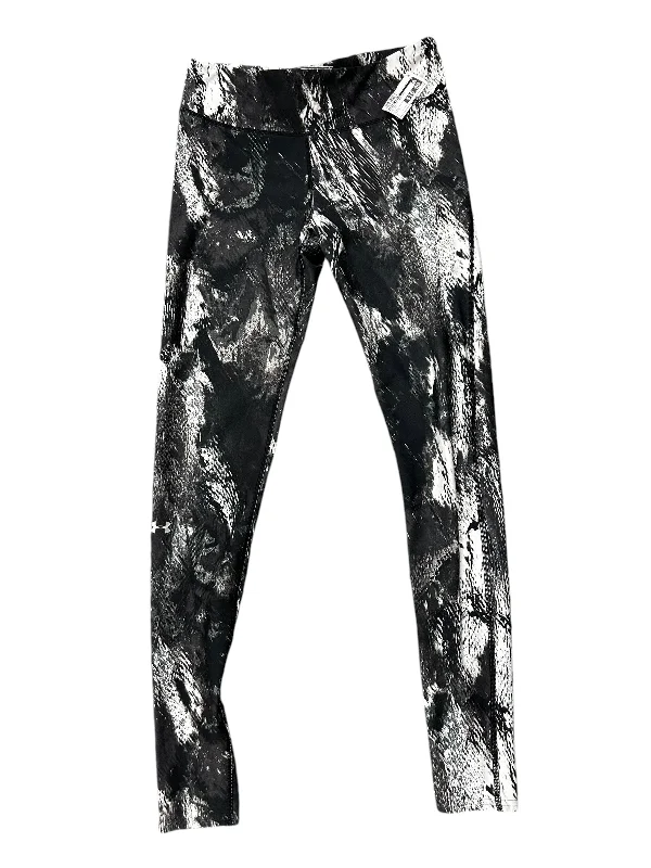 Heavy Coats Athletic Leggings By Under Armour In Black, Size: M