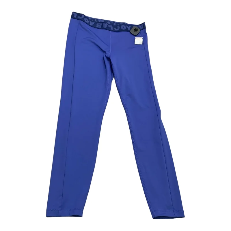 Active Comfort Athletic Leggings Capris By Joy Lab In Blue, Size: L