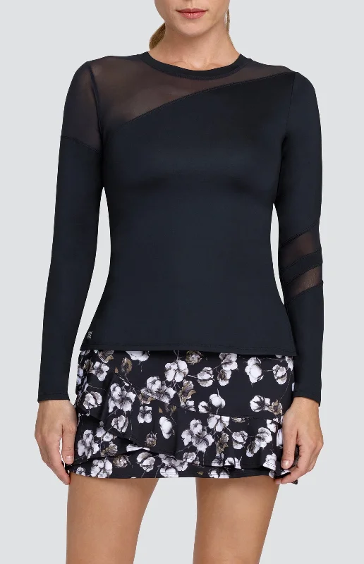 Relaxed Pants Augusta Top - Onyx Black