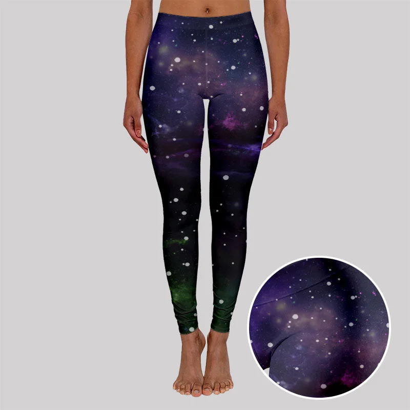 Warm Jackets Beautiful Nebula Outer Space Geek Leggings