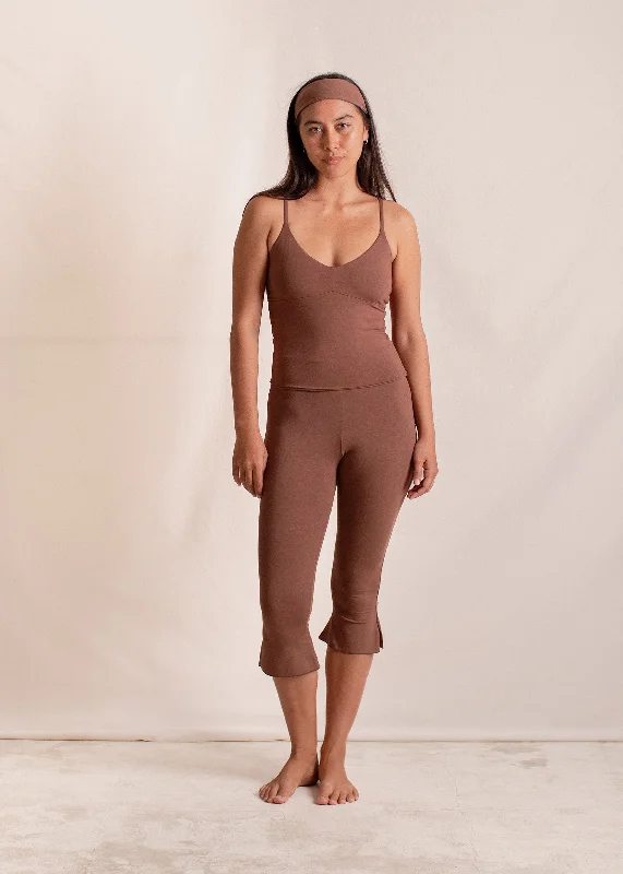 Everyday Apparel Bella Capri Chocolate
