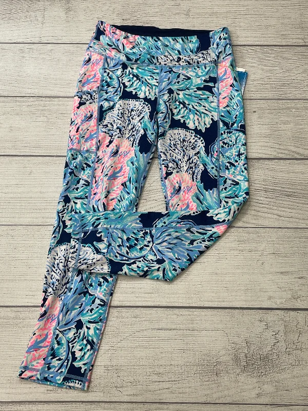 Blue Athletic Leggings Lilly Pulitzer, Size M