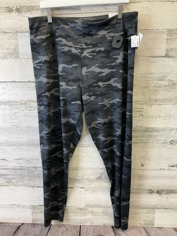 Camouflage Print Athletic Leggings Maurices, Size M