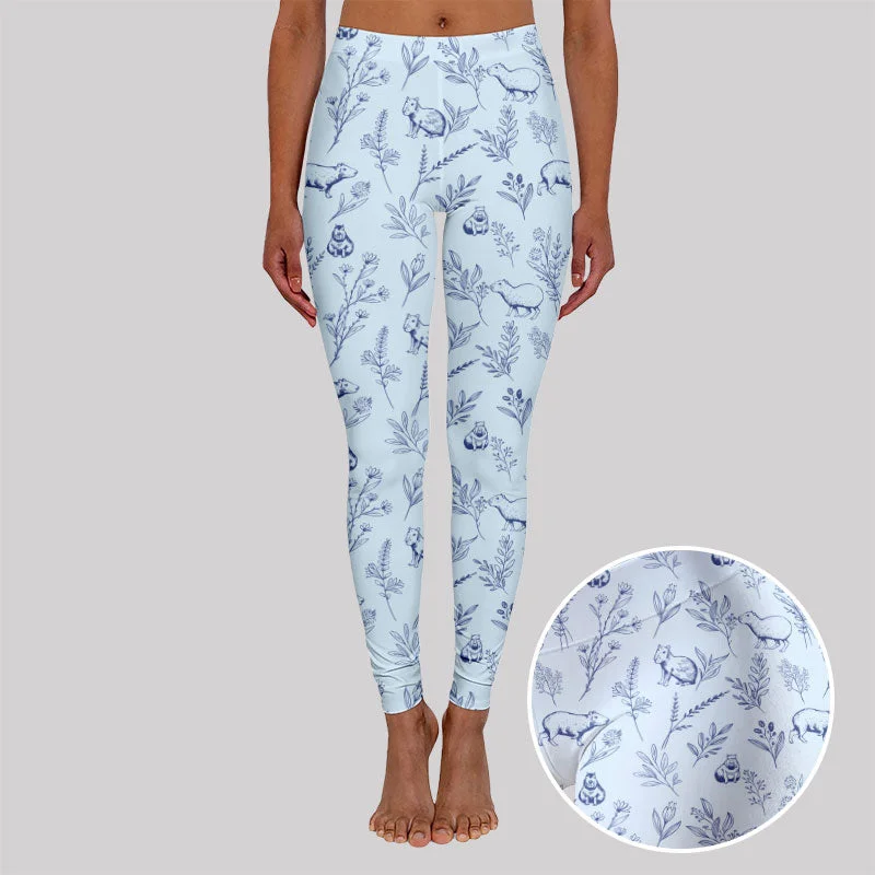 Parkas Style Capybara Geek Leggings