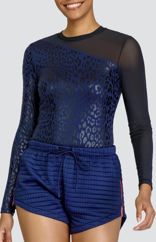 Cool Jackets Carly Top - Leopard Foil