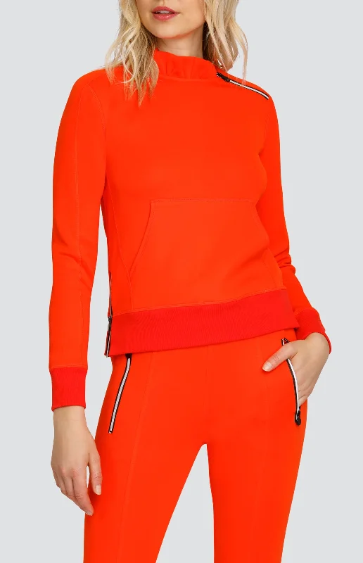 Warm Essentials Condoleezza Cherry Tomato Pullover