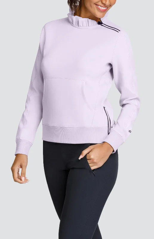 Relaxed Trousers Condoleezza Misty Lilac Pullover