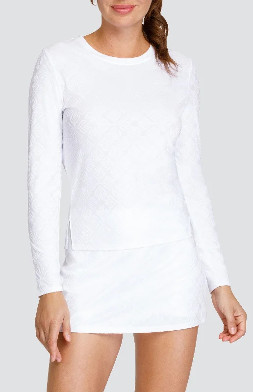 Casual Coats Cosima Top - Crystal Jacquard