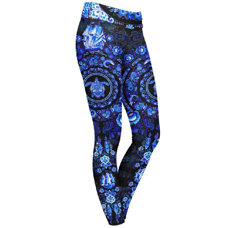 Chinos Style Delft Ocean Leggings