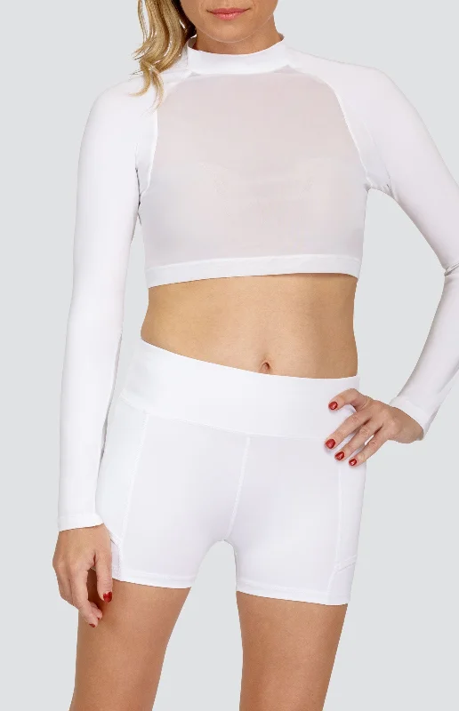 Easy Pants Edie Layering Top - Chalk White
