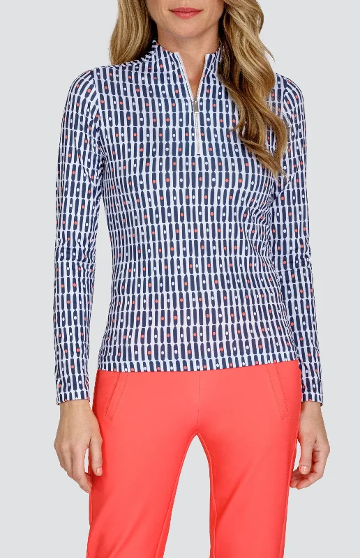 Stylish Joggers Emersyn Top - Marbella Geo