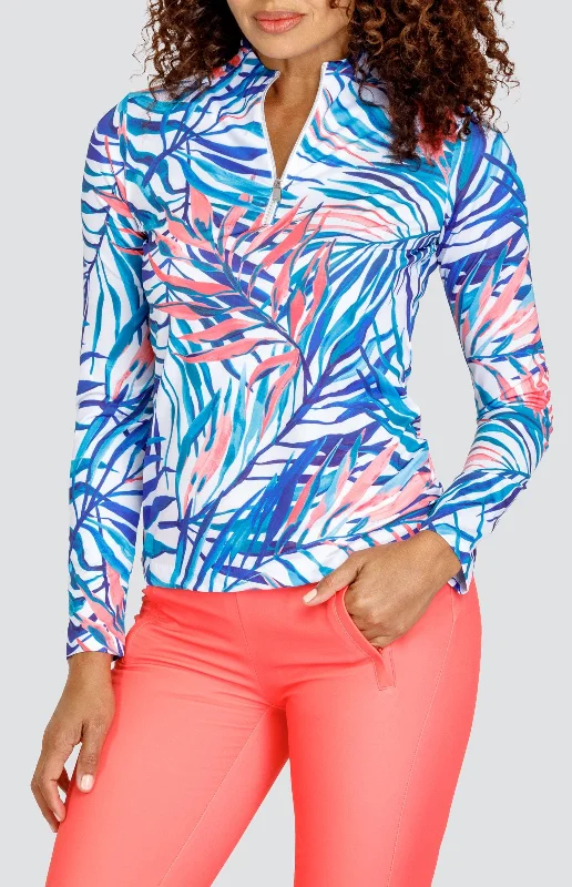 High-end Jackets Emersyn Top - Mykonos Fronds