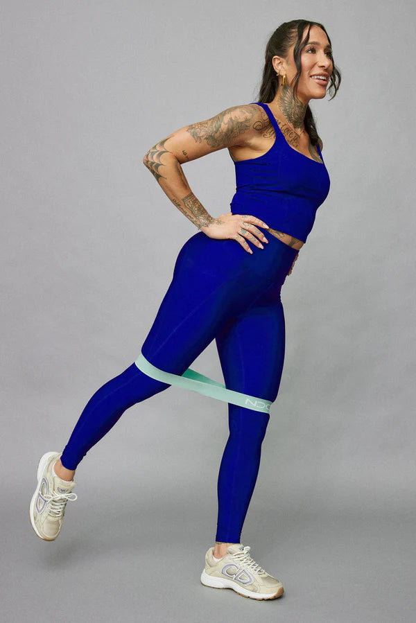 Versatile Knitwear Form Pocket Legging in Sapphire