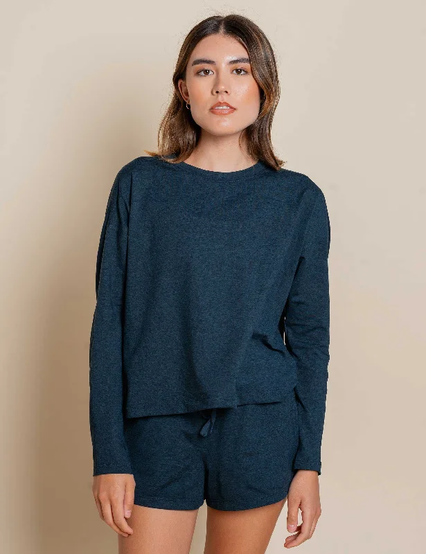 Street Style ReSet Long Sleeve Tee - Midnight