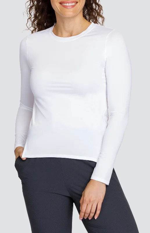 Statement Jackets Gracen Top - Chalk White