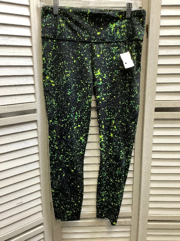 Green Athletic Leggings Lululemon, Size 10