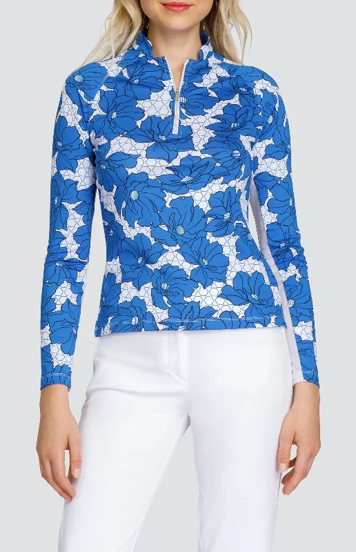 Comfortable Wearables Maevie Top - Sicilly Blooms