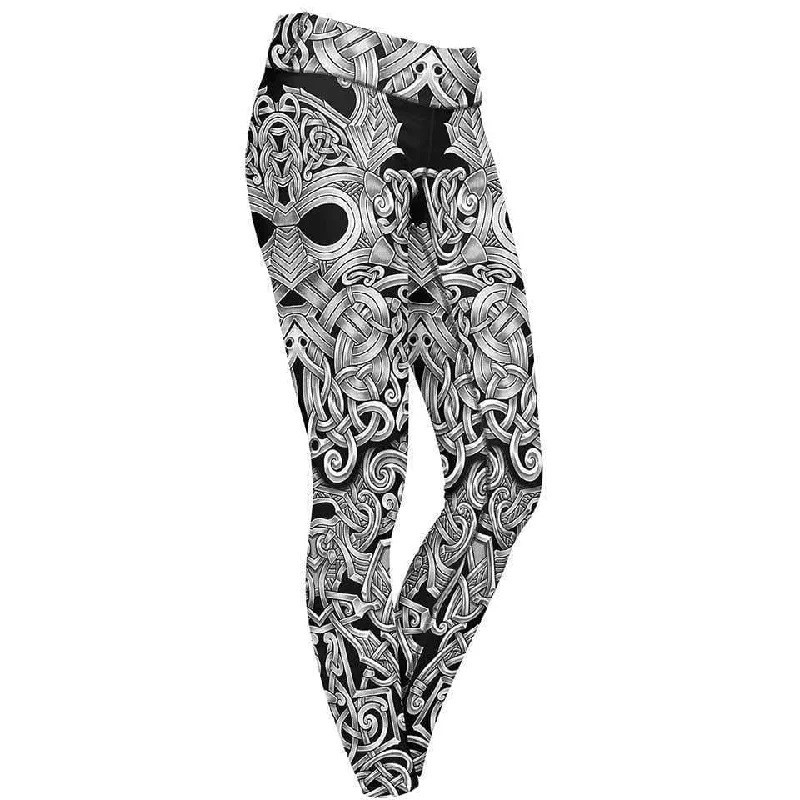 Relaxed Streetwear Mjölnir Leggings