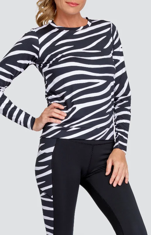 Stylish Apparel Nepali Top - Wild Zebra