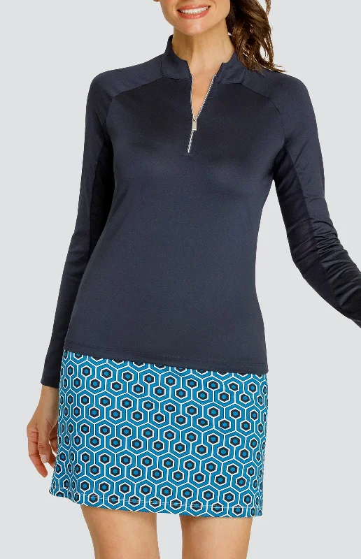 Tailored Coats Nori Top - Night Navy