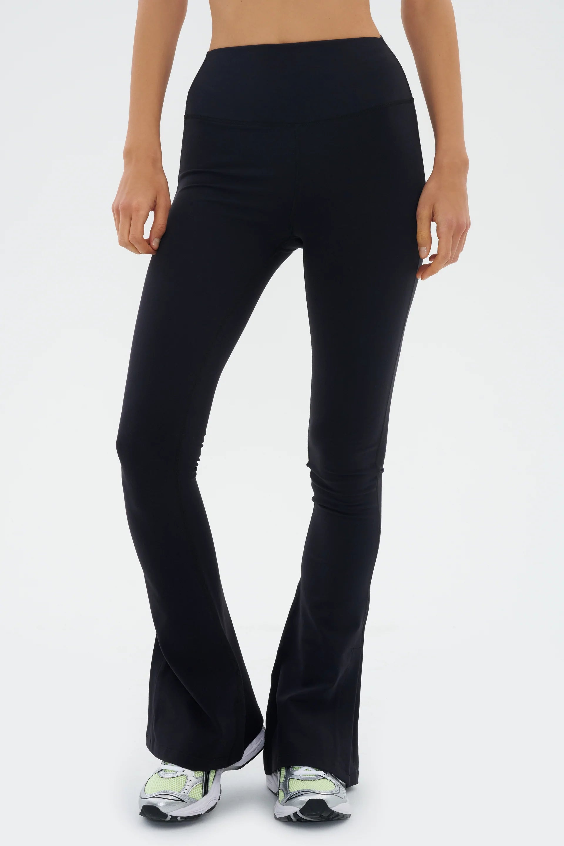 Warm Wear Raquel High-Waist Flare with Split Hem