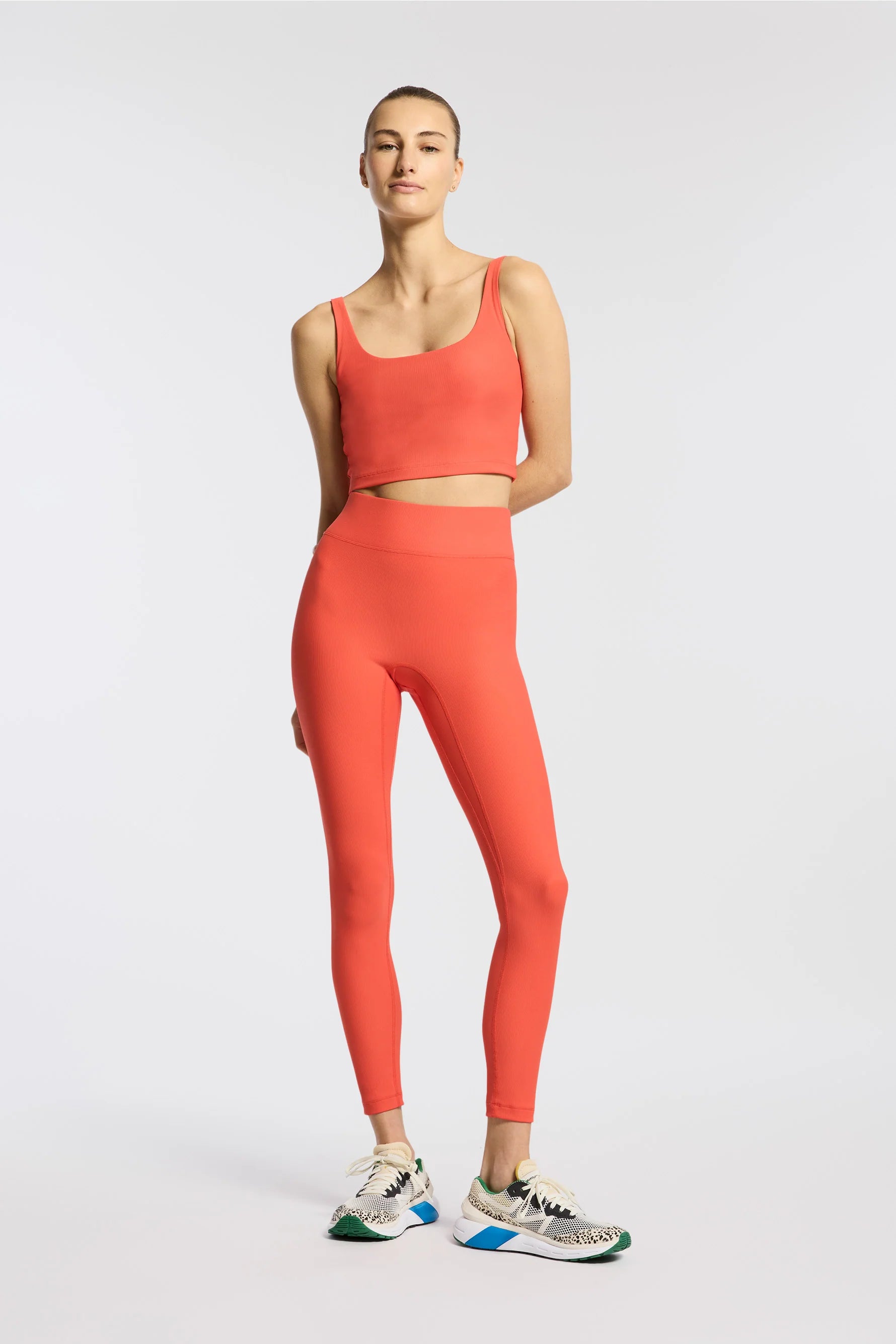 Modern Style Center Stage Rib Legging