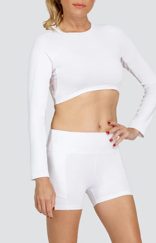 Trendy Basics Sasha Layering Top - Chalk White