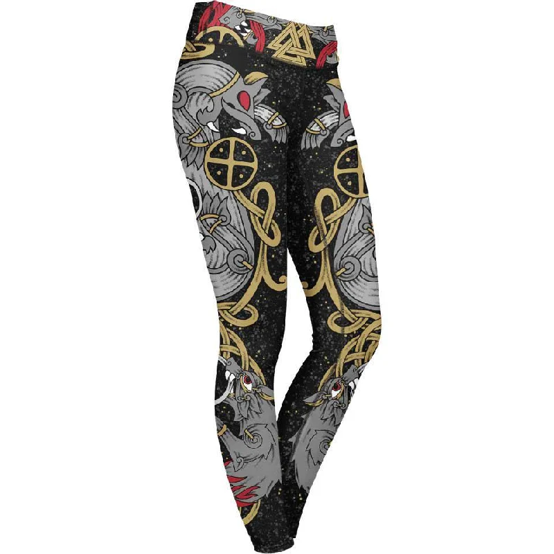 Stylish Scarves Skoll & Hati Leggings