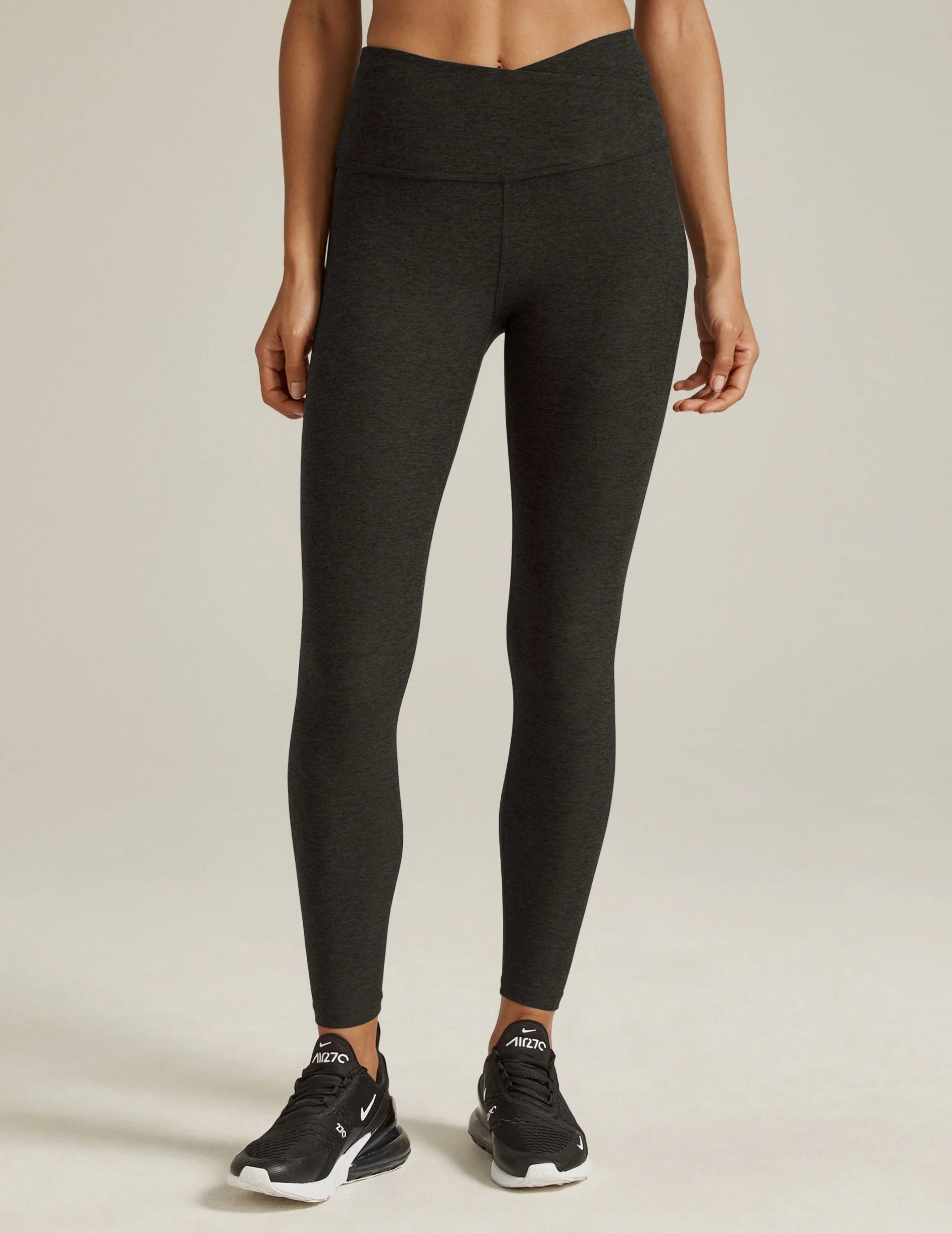 Vintage Fashion Spacedye At Your Leisure High Waisted Midi Legging