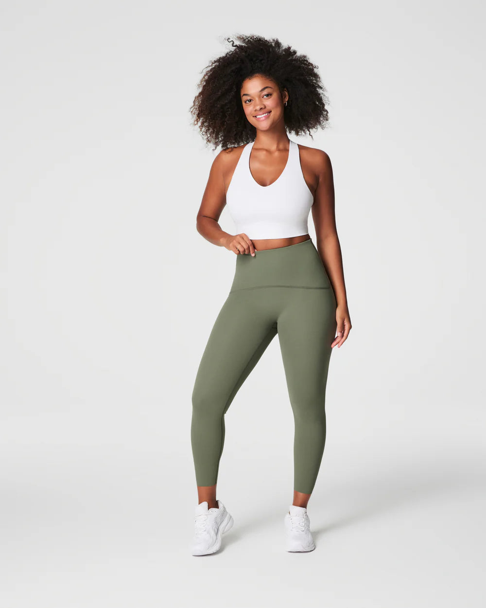 Simple Comfort SPANXshape 7/8 Booty Boost Leggings in Clover