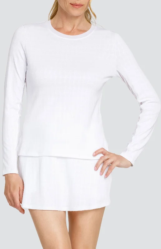 Active Wear Sunlee Top - Oval Jacquard