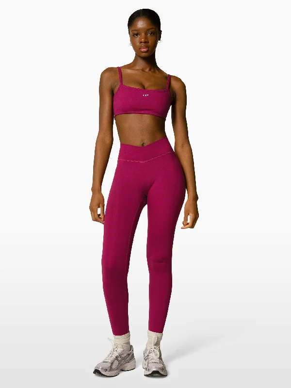 Business Shirts The V Legging / Raspberry