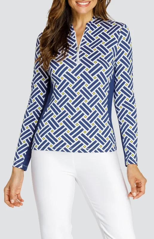Minimalist Style Trey Top - Electric Diamond