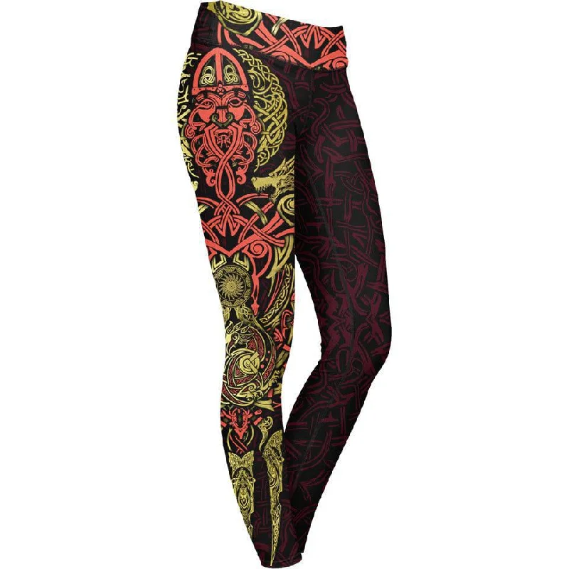 Sports Tights War Raven Leggings