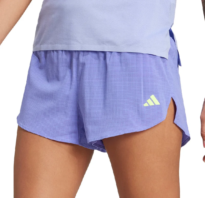 Urban Comfort adidas Adizero Gel Womens Running Shorts - Blue