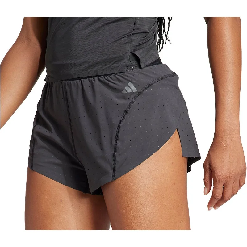 Athletic Shorts adidas Adizero Womens Split Running Shorts - Black