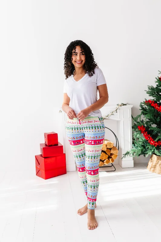 Comfortable Layers Buddy The Elf™ Fair Isle Winter Wonderland Women's Pants